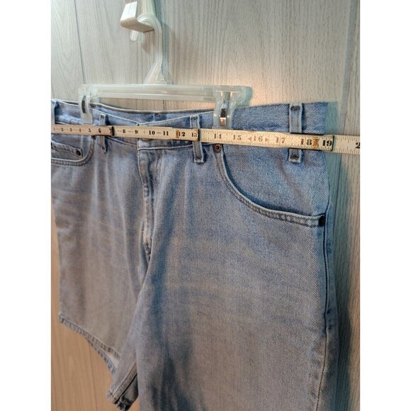 Vintage Levis High Waist Denim Mom Shorts Women Size 16 Mis 90s Y2K Blue - Picture 4 of 6